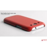 Кожаная накладка HOCO для Samsung i9300 Galaxy S 3 (красный)